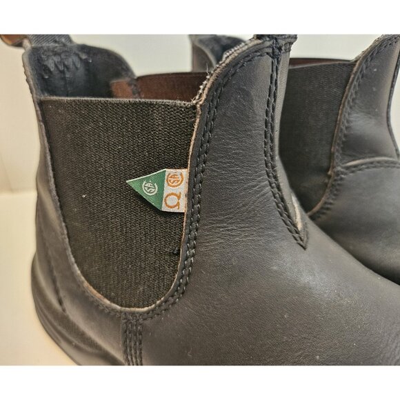 Blundstone 163 CSA Work & Safety Boot Black Women US 7 Steel Shoe Wide Toe - Picture 10 of 16
